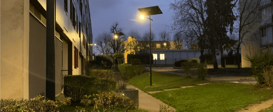 Des lampadaires solaires à Vigneux-sur-Seine