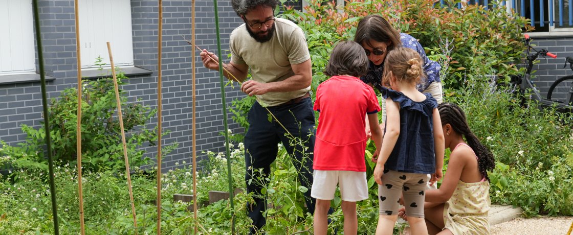 Jardin partagé de la résidence Cascades : une initiative des locataires pour les locataires