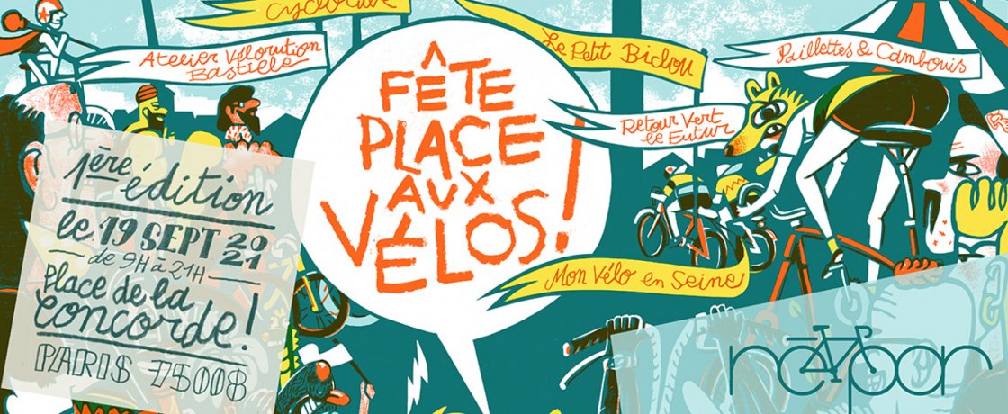 Fête place aux vélos : #1ere édition