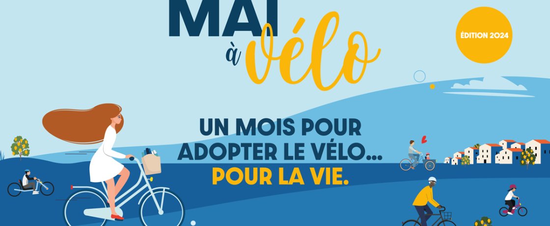 Mai : un mois pour adopter le vélo… pour la vie !
