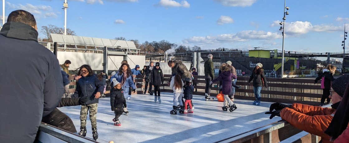 Une patinoire dans le 13ème