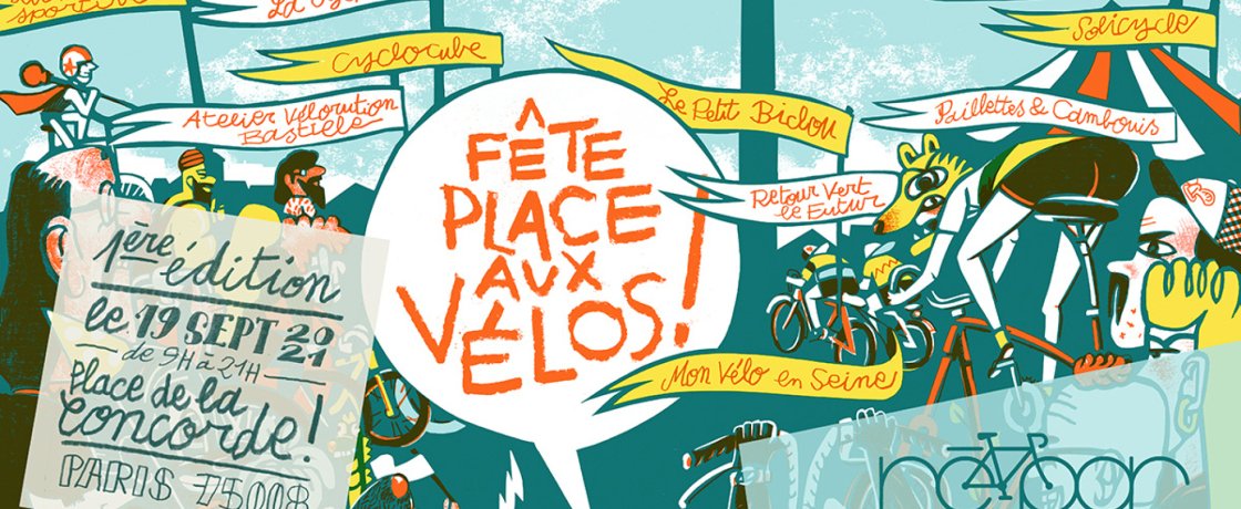 Fête place aux vélos : #1ere édition