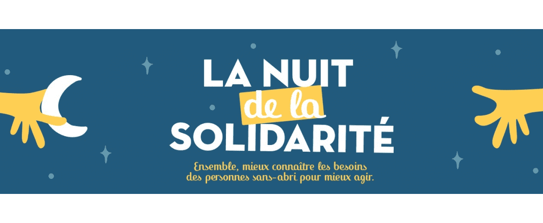 Devenez bénévole pour la nuit de la Solidarité