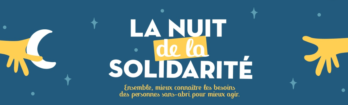 Devenez bénévole pour la nuit de la Solidarité