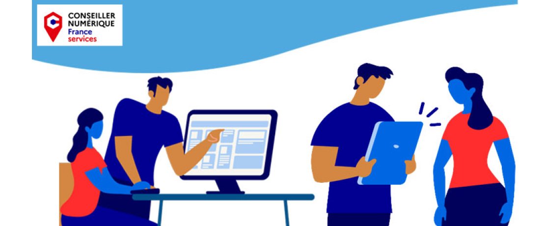 Des cours d’informatique gratuits avec nos conseillers numériques