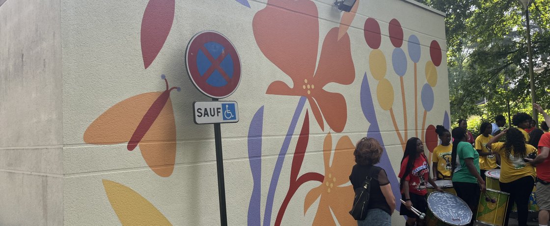 Fresque_La Celle Saint-Cloud_Inuaguration_4